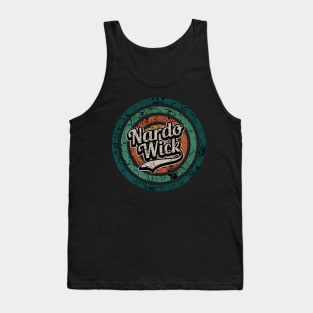 Nardo Wick // Retro Circle Crack Vintage Tank Top